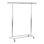 Porte-manteau à Roulettes DKD Home Decor 8424001835270 Multicouleur Argenté Métal polypropylène Chrome 86 x 44 x 137 cm