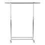 Porte-manteau à Roulettes DKD Home Decor 8424001835270 Multicouleur Argenté Métal polypropylène Chrome 86 x 44 x 137 cm