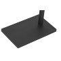 Toallero de Pie DKD Home Decor Marrón Negro Metal Roble 43,5 x 20 x 85 cm