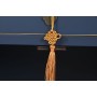 Table de Nuit DKD Home Decor Doré Sapin Bois MDF 45 x 34 x 66 cm
