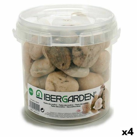 Piedras Decorativas Mediano Blanco 3 Kg (4 Unidades)