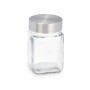 Boîte Transparent Argenté Métal verre 250 ml 6,5 x 11 x 6,5 cm (6 Unités)