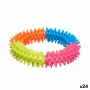 Jouet pour chien Multicouleur Silicone 12,5 x 2,5 x 12,5 cm (24 Unités)