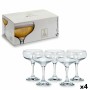 Set de Copas Transparente Vidrio 270 ml (4 Unidades)