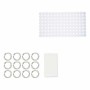 Set de Baño Blanco PVC Polietileno EVA (12 Unidades)