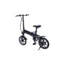 Bicicleta Eléctrica Skate Flash Urban Compact Negro/Azul 250 W 25 km/h