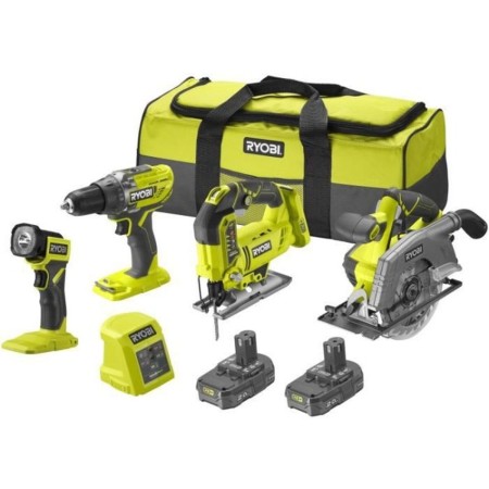 Set de forage et accessoires Ryobi ONE + Electriques 18 V