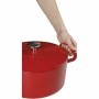 Cazuela Sitram Rojo Hierro Fundido 2,5 L