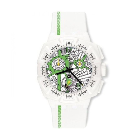 Montre Homme Swatch SUIW409 Blanc (Ø 43 mm)