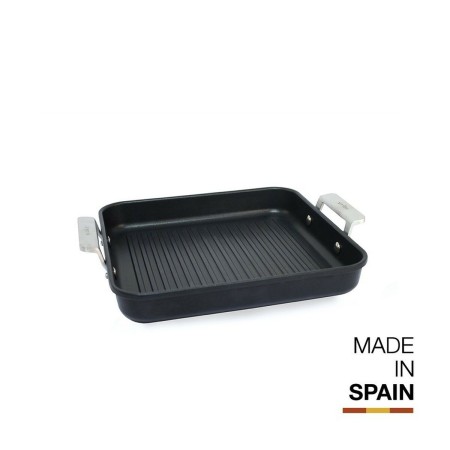 Plancha Grill Valira AIRE 23X23. Negro Aluminio