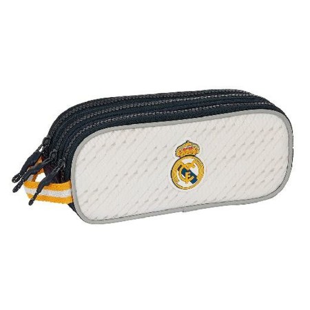 Trousse d'écolier Safta Real Madrid Blanc