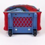 Cartable à roulettes Spiderman Rouge Bleu 22 x 10 x 29 cm