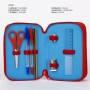 Plumier Triple The Avengers 43 Piezas Rojo 13 x 7 x 20 cm