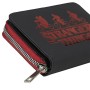 Cartera Stranger Things Rojo Negro