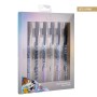 Set de Bolígrafos Disney 6 Piezas Plateado