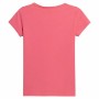 Camiseta de Manga Corta Mujer 4F Regular Plain Multicolor