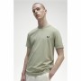 Chemisette Fred Perry Ringer Gris Homme