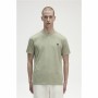 Camiseta Fred Perry Ringer Gris Hombre