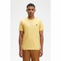 Camiseta Fred Perry Ringer Naranja Hombre