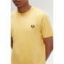 Camiseta Fred Perry Ringer Naranja Hombre