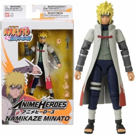 Figura Articulada Naruto Shippuden: Anime Heroes - Namikaze Minato 17 cm