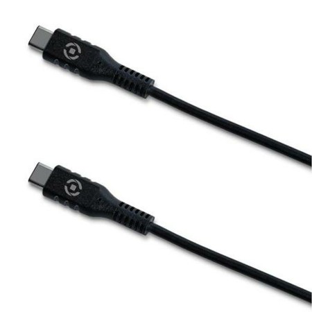 Cable USB-C Celly USBCUSBCBK Negro 1 m