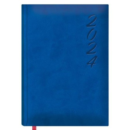 Agenda BRASILIA DOHE 2024 Anual Azul oscuro 15 x 21 cm