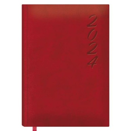 Agenda BRASILIA DOHE 2024 Anual Rojo 15 x 21 cm