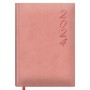 Agenda BRASILIA DOHE 2024 Anual Rosa 15 x 21 cm