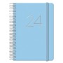 Agenda GLOSS DOHE 2024 Anual Azul 12,5 x 18 cm