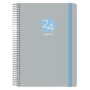 Agenda MEMPHIS DOHE 2024 Anual Gris 15 x 21 cm