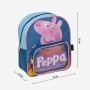Mochila Escolar Peppa Pig Azul 25 x 30 x 12 cm