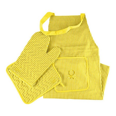 Delantal Benetton BE Amarillo (3 pcs)
