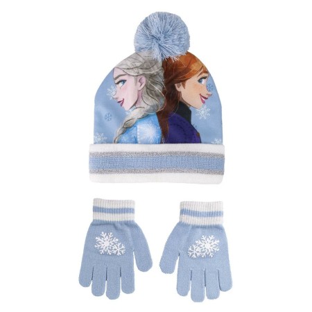 Gorro y Guantes Frozen 2 Piezas Azul