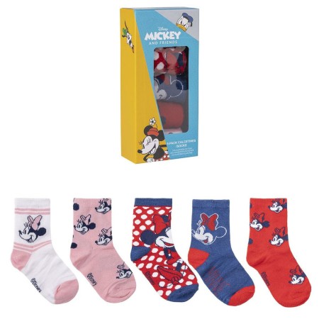 Calcetines Minnie Mouse 5 Piezas