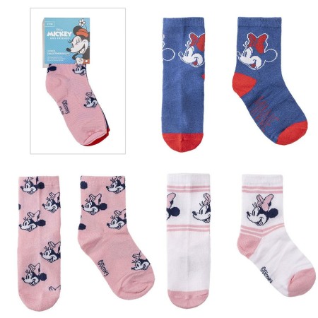 Calcetines Minnie Mouse 3 Piezas