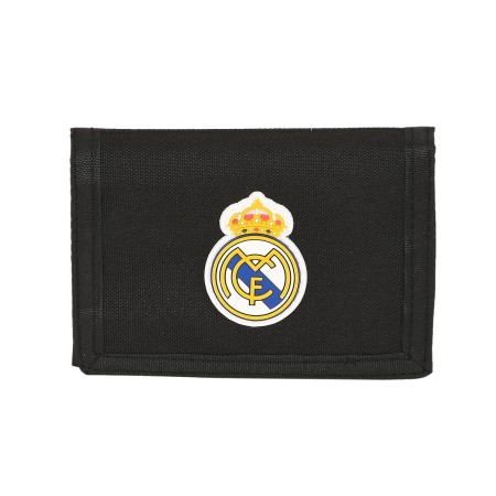 Cartera Real Madrid C.F. Corporativa Negro 12.5 x 9.5 x 1 cm