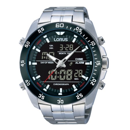 Montre Homme Lorus RW611AX5 Noir Argenté