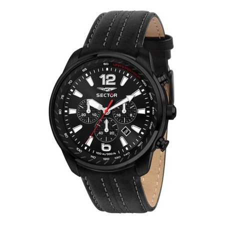 Reloj Hombre Sector OVERSIZE Negro (Ø 48 mm)