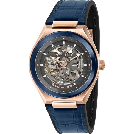 Reloj Hombre Maserati TRICONIC AUTOMATIC Negro (Ø 45 mm)