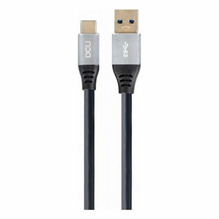 Cable USB A a USB C DCU 30402020 Negro 1,5 m