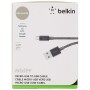 Cable USB a micro USB Belkin F2CU021BT04-BLK Negro