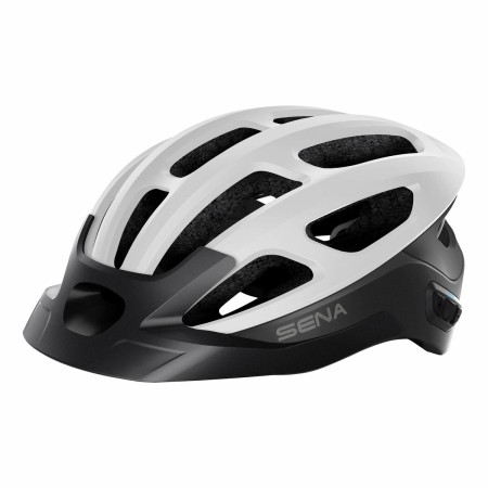 Casque de Cyclisme pour Adultes Sena Bluetooth Taille S Blanc Lumière LED (Reconditionné A+)