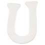 Lettres STUVWXYZ Blanc polystyrène (2 x 23 x 17 cm) (8 pcs)