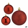 Set de Bolas de Navidad Rojo Plástico 7 x 8 x 7 cm (12 Unidades)