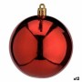 Set de Bolas de Navidad Rojo Plástico Ø 8 cm (12 Unidades)