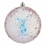 Set de Bolas de Navidad Plateado 10 cm (12 Unidades)