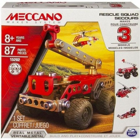 Playset Meccano 3 Model Set 87 Piezas