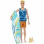 Muñeca bebé Barbie Ken Surf Malibu