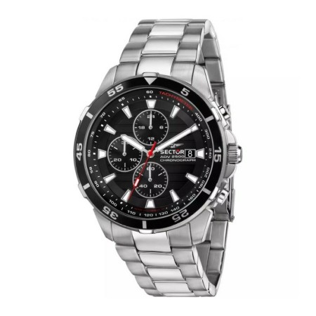 Reloj Hombre Sector ADV2500 Negro Plateado (Ø 43 mm)